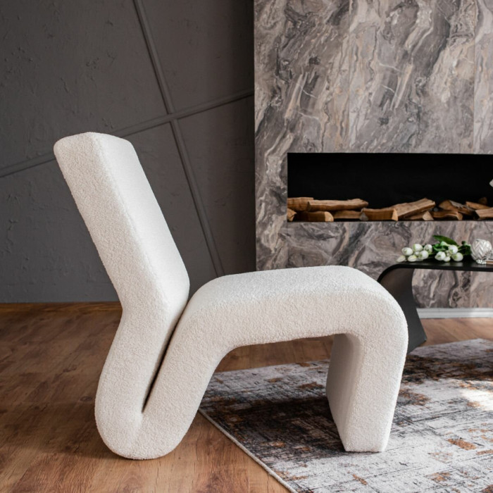 Кресло Селла — Белый Оникс